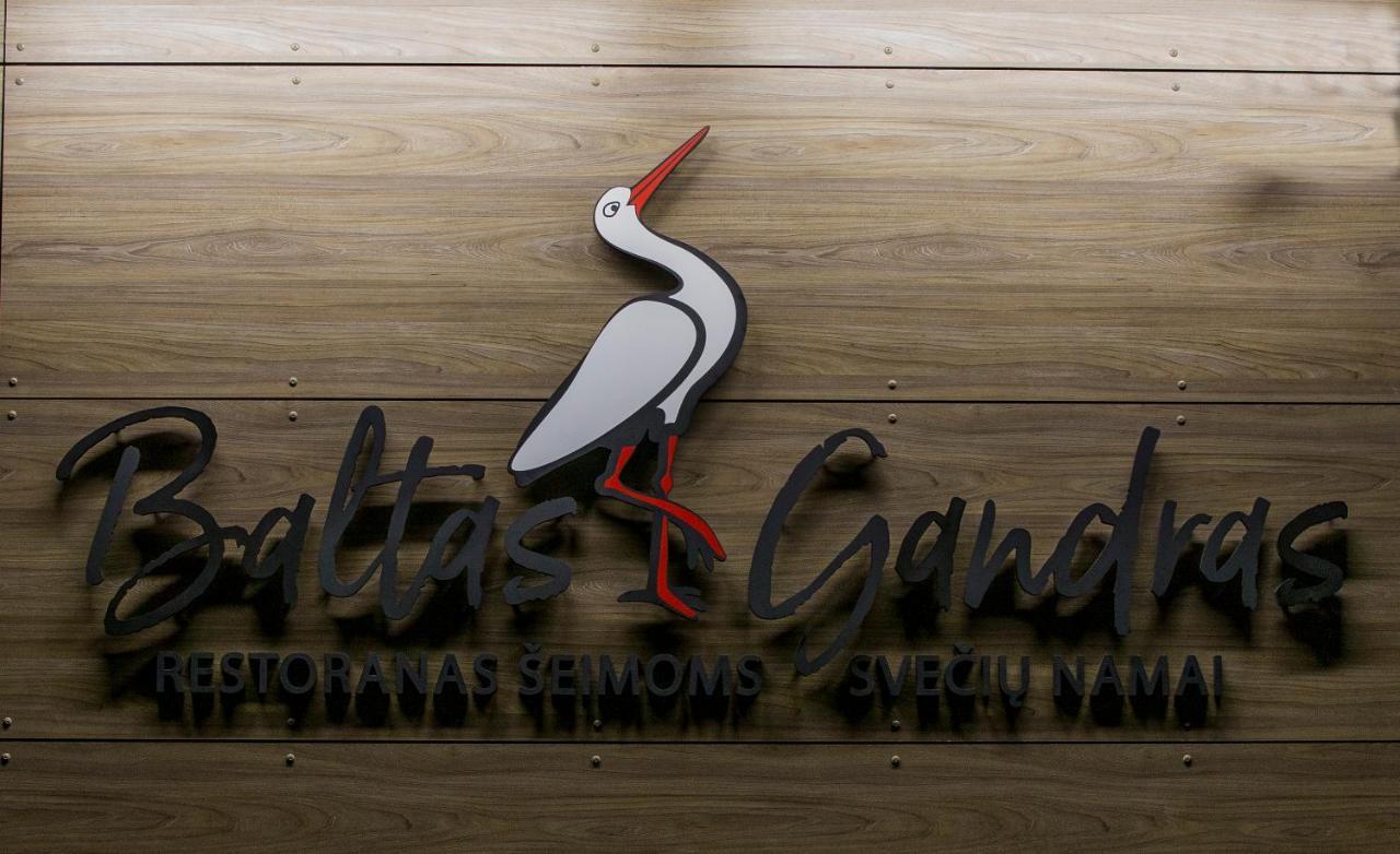 Hotel Baltas Gandras Naisiai Esterno foto